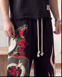 Vest & Dragon Sweatpants