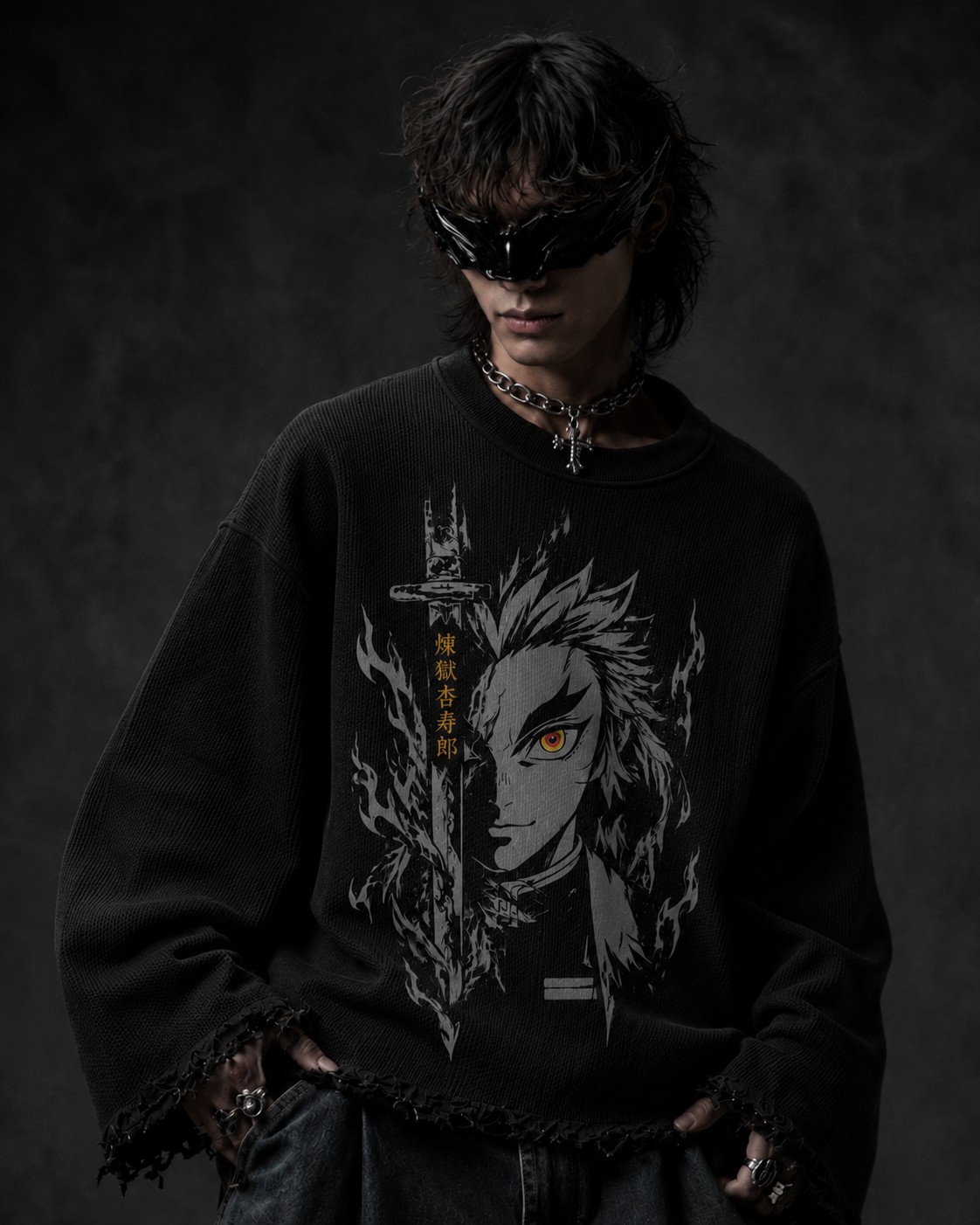 Demon Slayer Hashira All Season Black Sweatshirt