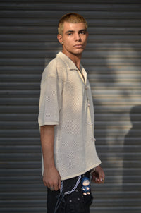 PRE ORDER - Crochet Oversized Summer Shirt