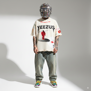KANYE (YE) OVERSIZE UNISEX OFF-WHITE TSHIRT (BOXYFIT)