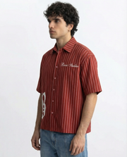 Sinner Society Red Oversize Shirt (Boxy fit)